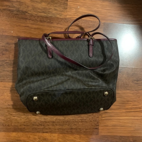 Logo Brown Michael Kors Tote Bag - Picture 3 of 3